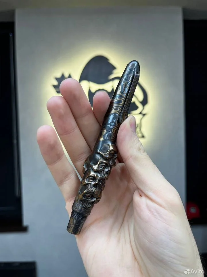 Streltsov P&A Scull Ti Pen - коллекционная ручка